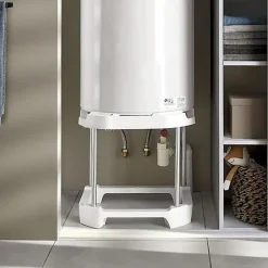 Trepied universel pour chauffe-eau et pecs verticaux muraux - Trépied universel quadripode 75 à 200 litres