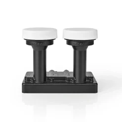 Tête Parabole Universelle Monobloc Quadruple 6,0 Facteur de Bruit : 0,2 - 0, NEDIS