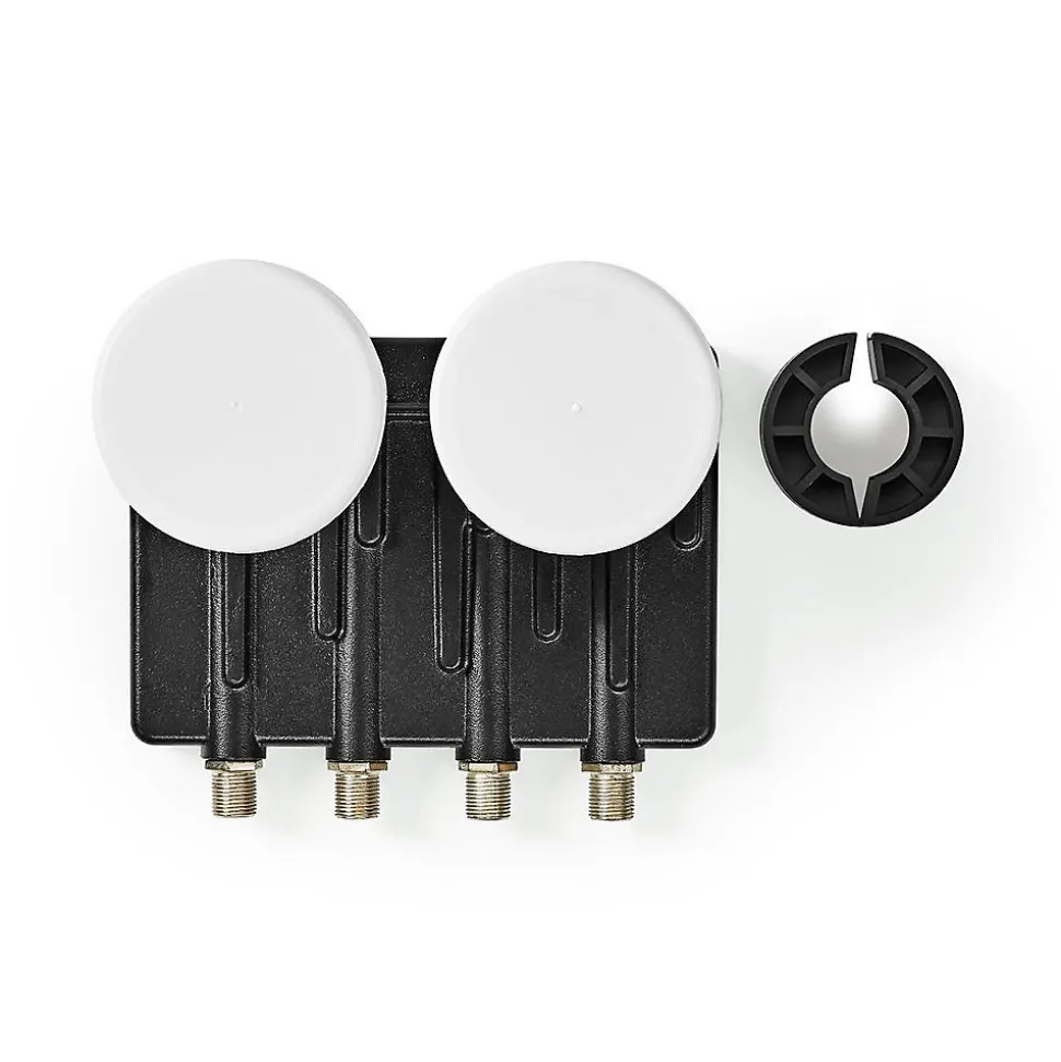 Tête Parabole Universelle Monobloc Quadruple 6,0 Facteur de Bruit : 0,2 - 0, NEDIS