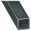 Tube carré acier verni 25 x 25 mm, 2 m