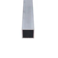 Tube carré aluminium 25x25 ep 2 mm, Longueur : 2 metres - Comment Fer