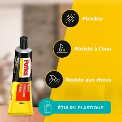 Tube de colle pour caoutchouc, 30 ml