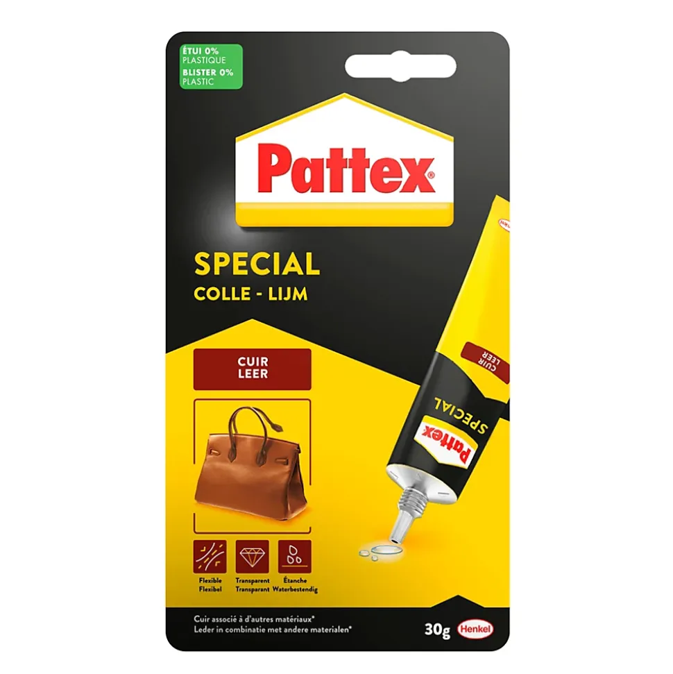 Tube de colle pour cuir 30 ml Pattex