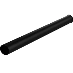 Tube d'extension de siphon de vidange rond avec une finition noire mate en laiton Kibath