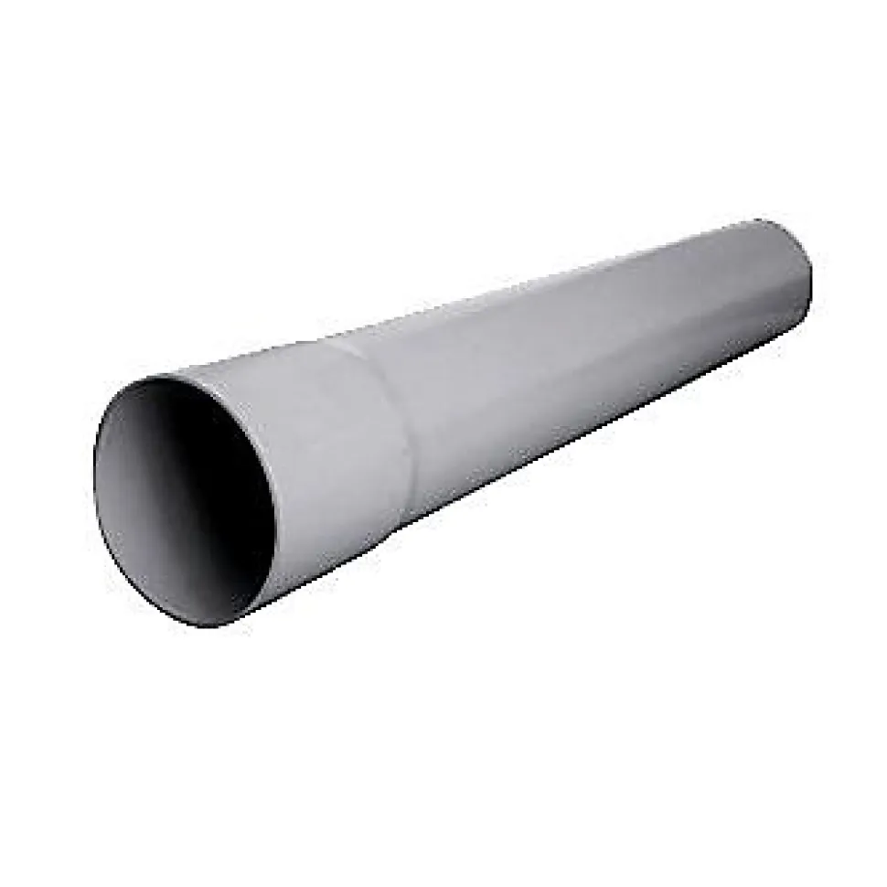 Tube en PVC compact Ø125 mm x 4 m Fitt