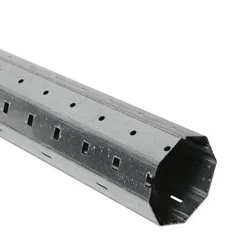 Tube octogonal 60 L.3,00 m acier Protecta