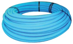 Tube PER pré gainé bleu 100m 13/16 - SOMATHERM - 1113-16-100S