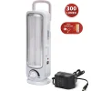 TWIX: Lampe portative rechargeable anti-coupures d'électricité, 2 tubes LED 300lm 23cm