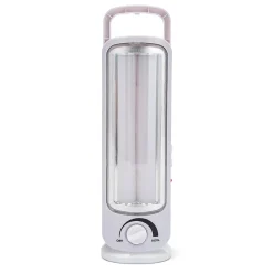 TWIX: Lampe portative rechargeable anti-coupures d'électricité, 2 tubes LED 300lm 23cm