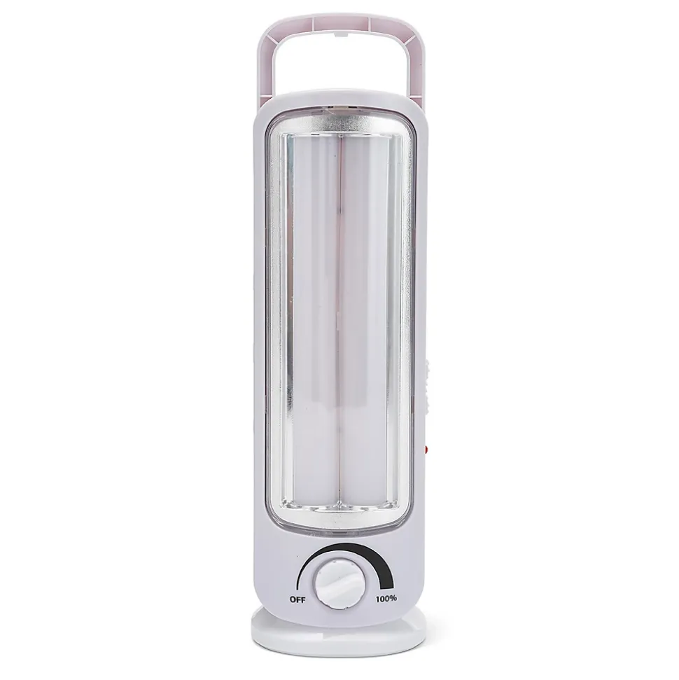 TWIX: Lampe portative rechargeable anti-coupures d'électricité, 2 tubes LED 300lm 23cm