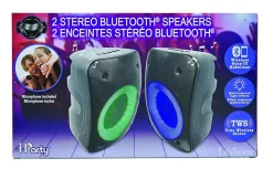Une paire d'Enceintes Stereo Puissantes Bluetooth iParty