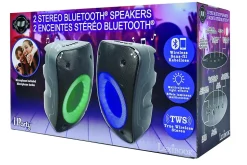 Une paire d'Enceintes Stereo Puissantes Bluetooth iParty