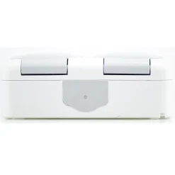 Va et vient + Prise 2P+T étanche IP54- Viko by Panasonic - Gris - NF