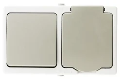Va-et-vient + prise 2P+T Zenitech