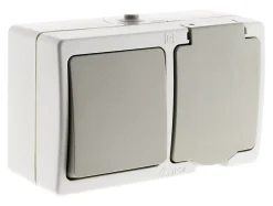 Va-et-vient + prise 2P+T Zenitech