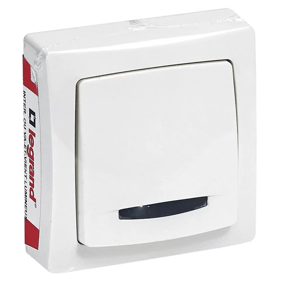 va-et-vient lumineux ASL Legrand blanc