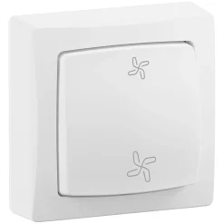 Va-et-vient pour commande VMC Legrand complet blanc