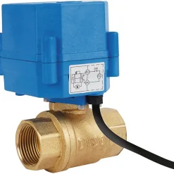 Vanne à boisseau électrique laiton Lyva 2 Sectoriel - DN 3/4' - 230 V 50 Hz