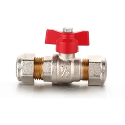 Vanne à sphère raccords bicônes ø14 mm Diall