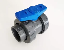 Vanne Interplast Fitt 50mm à coller double union démontable 5cm 50 mm PN16 PVC Pression Piscine