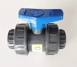 Vanne Interplast Fitt 32mm à coller double union démontable 3,2cm 32 mm PN16 PVC PRESSION Piscine