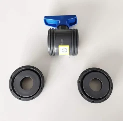 Vanne Interplast Fitt 32mm à coller double union démontable 3,2cm 32 mm PN16 PVC PRESSION Piscine