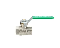Vanne NF laiton nickelé - F 3/8' - Sferaco