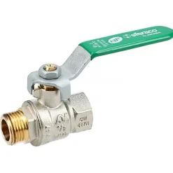 Vanne NF laiton nickelé - MF 3/8' - Sferaco