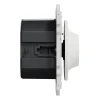 Variateur de lumière universel en 2 ou 3 fils 3W 200W Schneider Electric Odace blanc