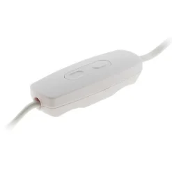 Variateur pour LED de 1 à 50 W précablé avec fiche 6A coloris blanc