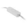 Variateur simple mini pré-câblé blanc brillant