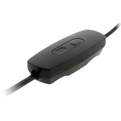 Variateur universel pré-câbléplastique noir brillant