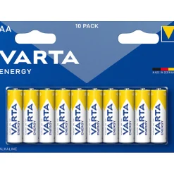 Varta - Blister de 10 Piles Alcalines ENERGY AA