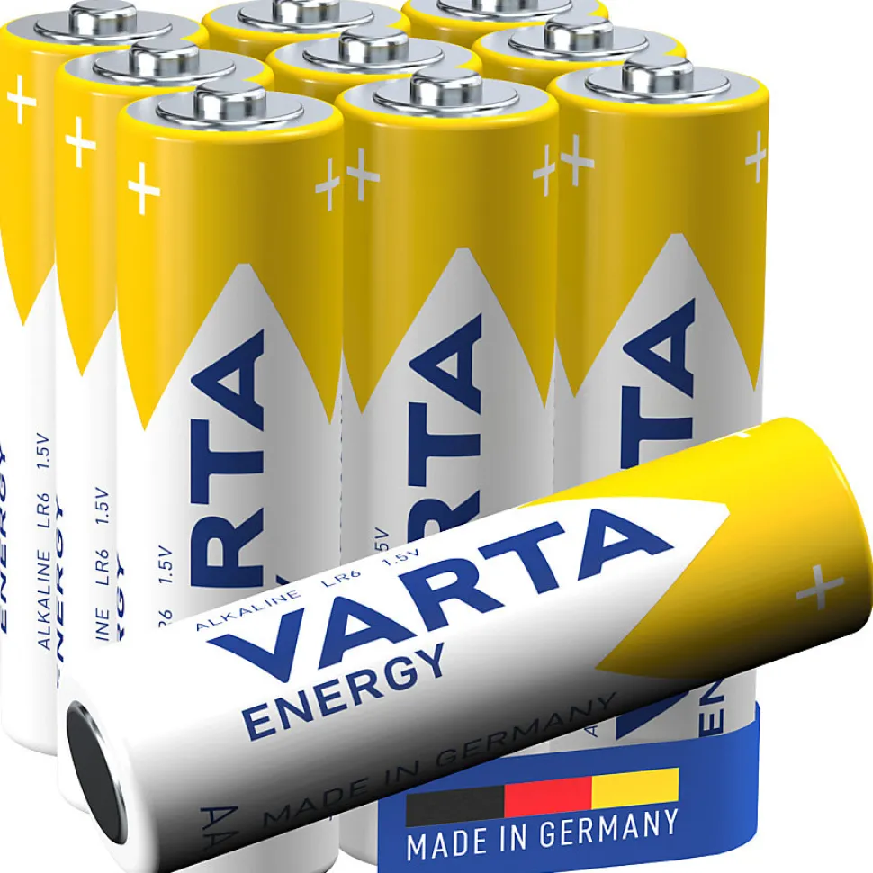 Varta - Blister de 10 Piles Alcalines ENERGY AA