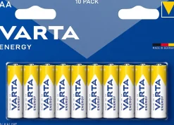 Varta - Pack de 2 - Blister de 10 Piles Alcalines ENERGY AA