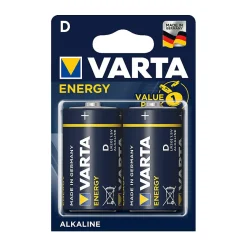 Varta - Piles ENERGY D (LR20) blister de 2