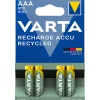 Varta - Piles Rechargeable Accu RECYCLED AAA 800 mAh Blister de 4 (pré-chargées)