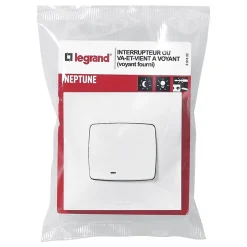 Va&vient lumineux Legrand Neptune 10A