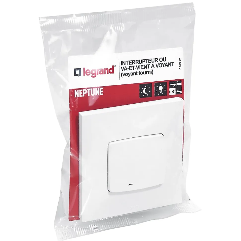 Va&vient lumineux Legrand Neptune 10A