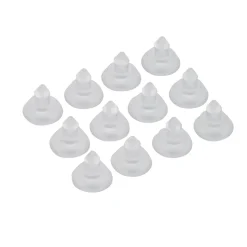 Ventouse Diall 10 mm x12, transparent