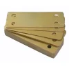 Verrou à bouton sans vis bronze ø23 mm / 45 mm Abus
