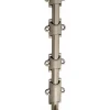 Verrou à plaquer pour fenêtre, à coulisse, 250mm, nickel satin - THIRARD