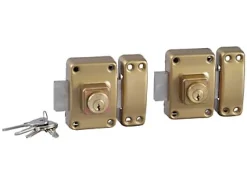 Verrou Alpha 1957 bouton 45mm (x2) même clé
