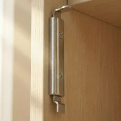 Verrou armoire coude l. 16 mm x H. 70 mm x EP. 7 mm