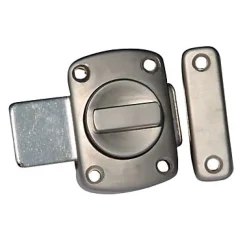 Verrou automatique Diall 40 mm acier zingué