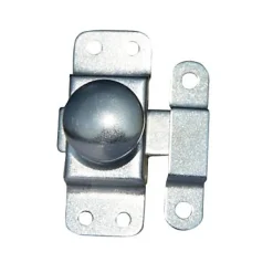 Verrou automatique Diall 20 mm acier zingué