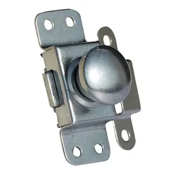 Verrou automatique Diall 20 mm acier zingué