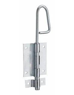 Verrou baïonette, platine, 12x200mm, zingué - THIRARD