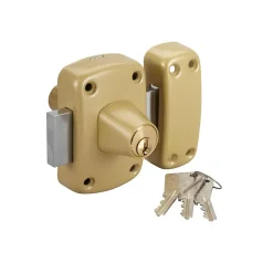 Verrou bouton Cyclop Universel 40mm avec clés Vachette