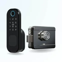 Verrou connecté biométrique locky-3 à empreinte digitale, code, badge et bluetooth